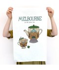 Artist Tea Towel | Melbourne Teapot